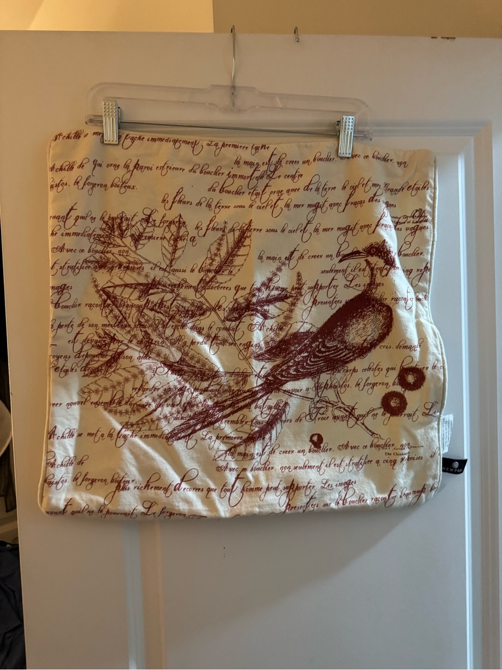 Newport pillow cover